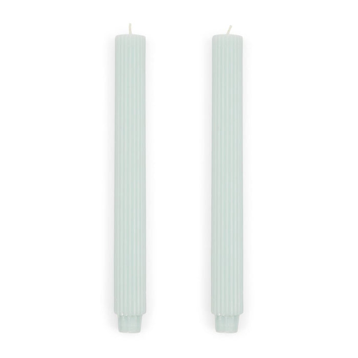 Rib Dinner Candle blue 3x25 2 pieces - Betten Ritter Living