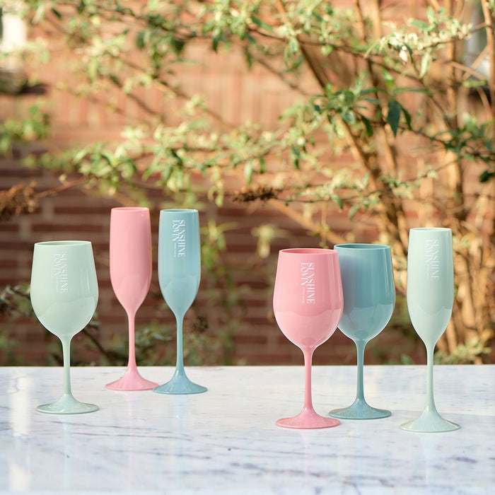 Sunshine Loving Bubbles Glass pink - Betten Ritter Living