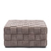 Room 48 Footstool XL, fine tweed, pebbles - Betten Ritter Living