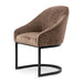 Lincoln Dining Armchair, velvet III, golden mink - Betten Ritter Living