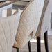 Mr. Beekman Dining Chair, bouclé, white sand - Betten Ritter Living