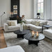 Stephen Corner, rich tweed, antique white - Betten Ritter Living