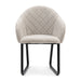 Ritz Armchair, mouliné linen, fabulous flax - Betten Ritter Living