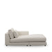 Stephen Chaise Longue Right, bouclé, simply white - Betten Ritter Living