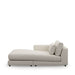 Stephen Chaise Longue Left, bouclé, simply white - Betten Ritter Living