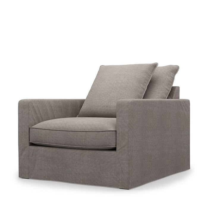 Lennox Armchair, washed cotton - Betten Ritter Living