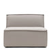 Bellagio Outdoor Center, sunbrella solid, stone - Betten Ritter Living