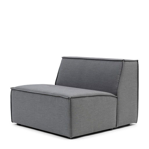 Bellagio Outdoor Center, sunbrella solid, flanelle - Betten Ritter Living