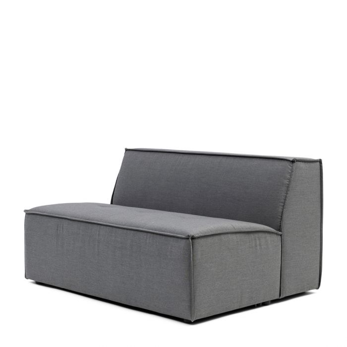 Bellagio Outdoor Center XL, sunbrella solid, flanelle - Betten Ritter Living