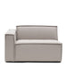 Bellagio Outdoor Corner Left, sunbrella solid, stone - Betten Ritter Living