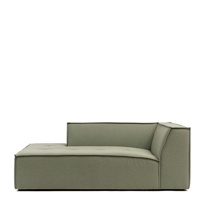 Bellagio Outdoor Chaise Longue Left, sunbrella heritage, leaf - Betten Ritter Living