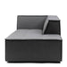 Bellagio Outdoor Chaise Longue Right, sunbrella solid, flanelle - Betten Ritter Living