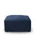 Bellagio Outdoor Footstool, sunbrella solid, blazer - Betten Ritter Living