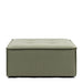 Bellagio Outdoor Footstool, sunbrella heritage, leaf - Betten Ritter Living