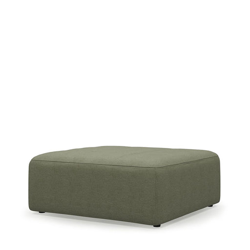 Verona Outdoor Footstool, sunbrella heritage, leaf - Betten Ritter Living