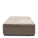 Verona Outdoor Footstool XL, sunbrella solid, stone - Betten Ritter Living