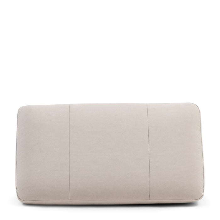 Verona Outdoor Backcushion, sunbrella solid, stone - Betten Ritter Living