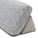 Verona Outdoor Backcushion, hemp botanic ridge/sunbrella solid stone - Betten Ritter Living