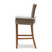 Rustic Rattan Bar Stool - Betten Ritter Living