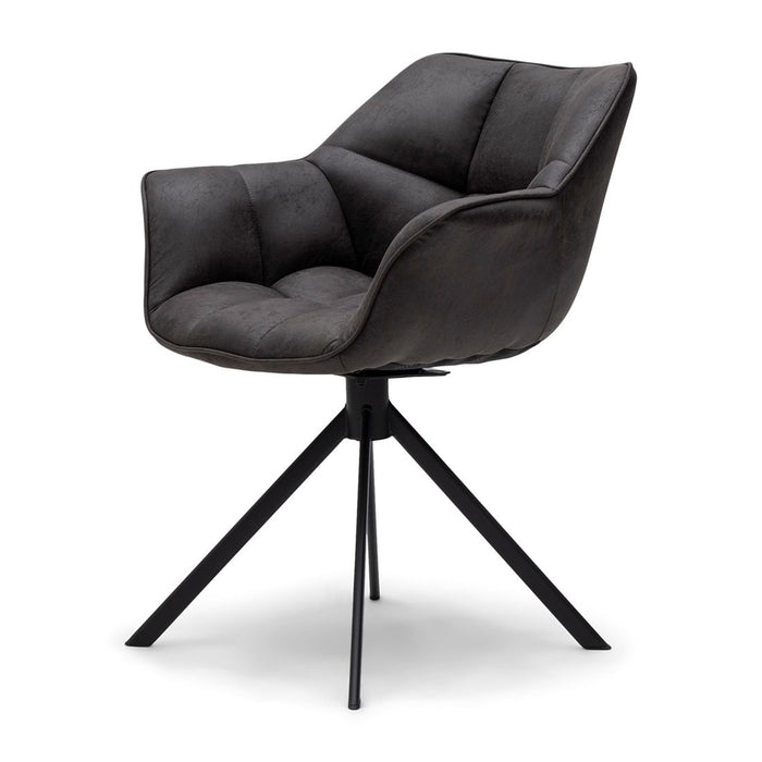 Carnaby Dining Armchair Turning Leg Pellini - Betten Ritter Living