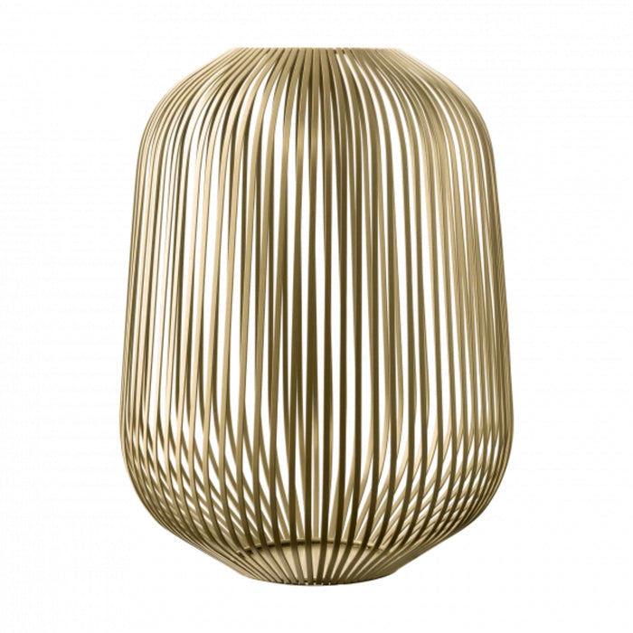 Laterne LITO Champagne Metallic Finish - Betten Ritter Living