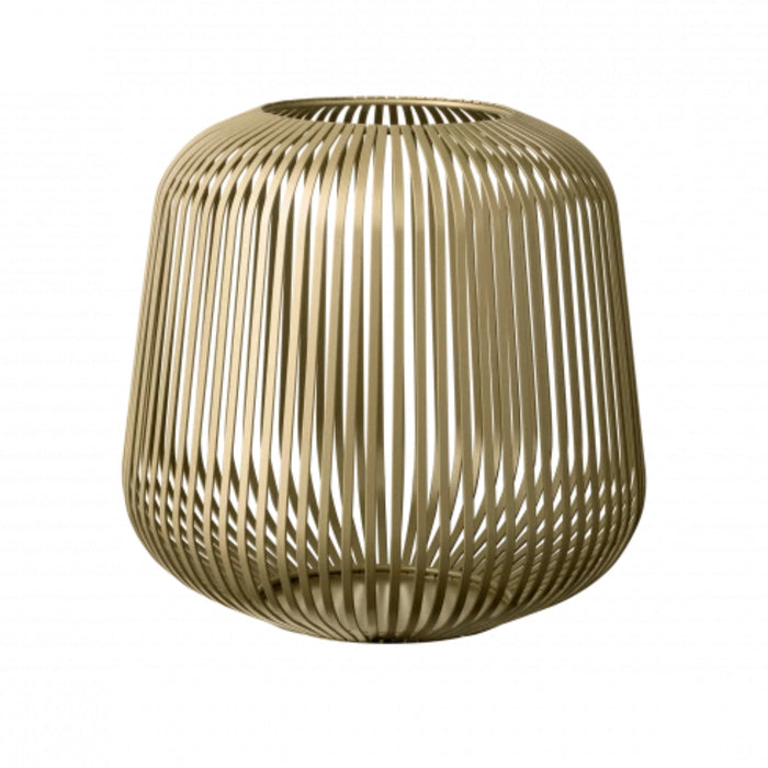 Laterne LITO Champagne Metallic Finish - Betten Ritter Living