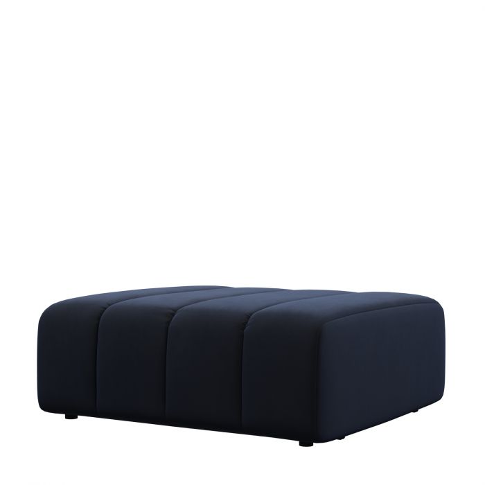 Hocker Dazzle Midnight Navy - Betten Ritter Living