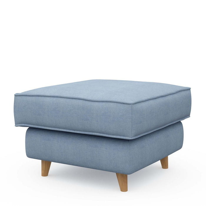 Hocker Kendall 70x70, washed cotton - Betten Ritter Living