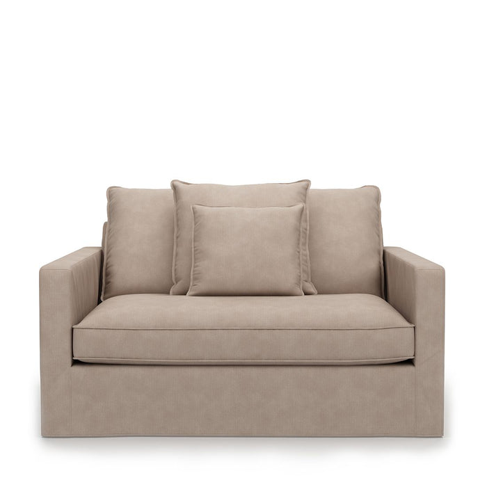 Loveseat Lennox, recycled weave brompton beige - Betten Ritter Living