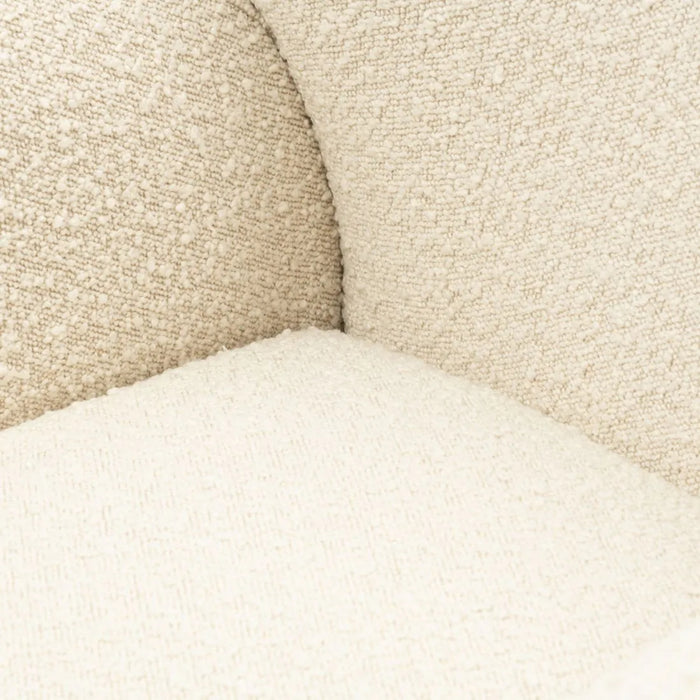 Sessel La Contessina, White Sand, Bouclé - Betten Ritter Living