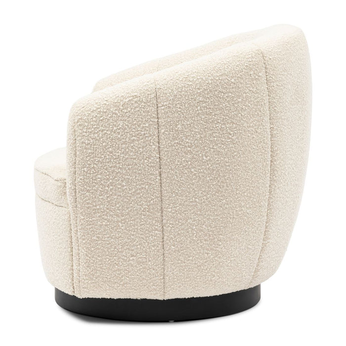 The Countess Swivel AC Boucle White Sand - Betten Ritter Living