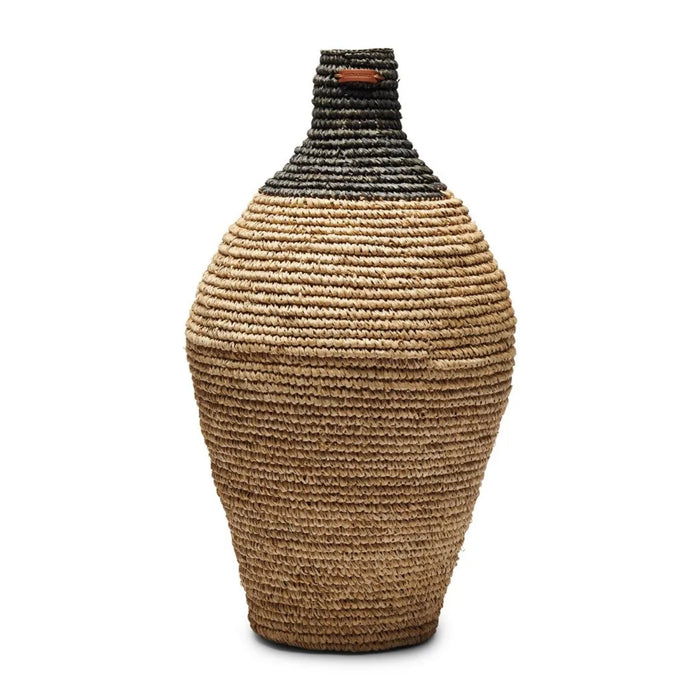 Vase RM Sisal, Black - Betten Ritter Living