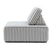 Verona Outdoor Lounge Island Blue Stripe Ausstellungsstück - Betten Ritter Living