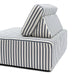 Verona Outdoor Lounge Island Blue Stripe Ausstellungsstück - Betten Ritter Living