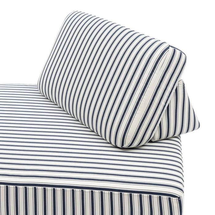 Verona Outdoor Lounge Island Blue Stripe Ausstellungsstück - Betten Ritter Living