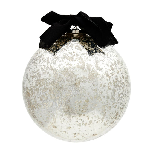 Weihnachtskugel Bauble, Silber - Betten Ritter Living